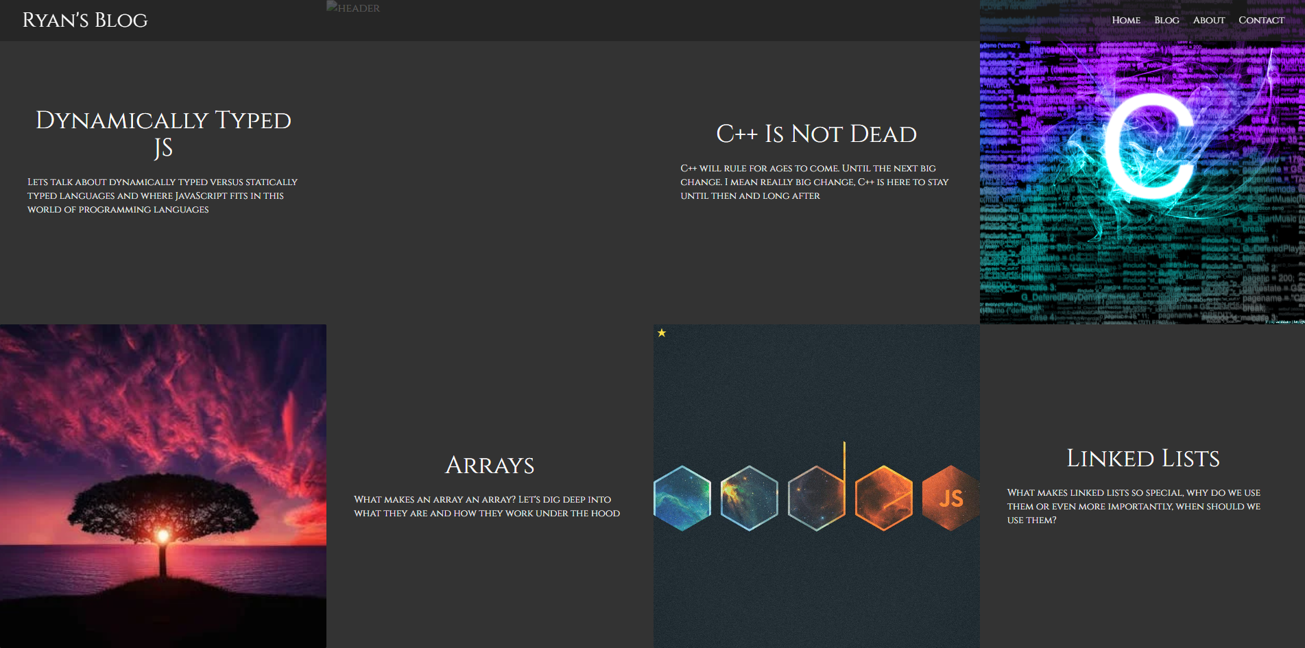 project Blog